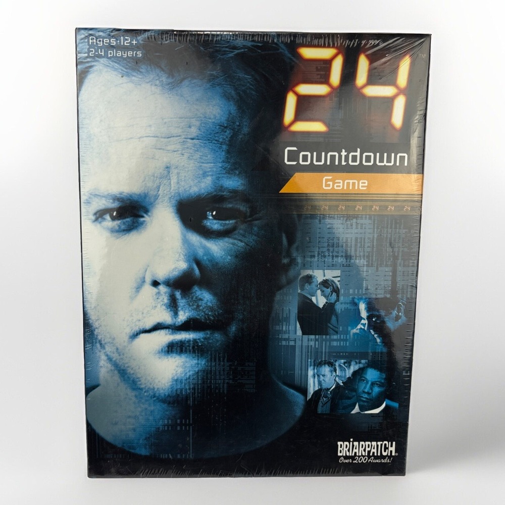 24:‎ Countdown Game (SEALED UNOPENED COMPLETE SHRINKWRAPPED) 2006 by Briar Patch